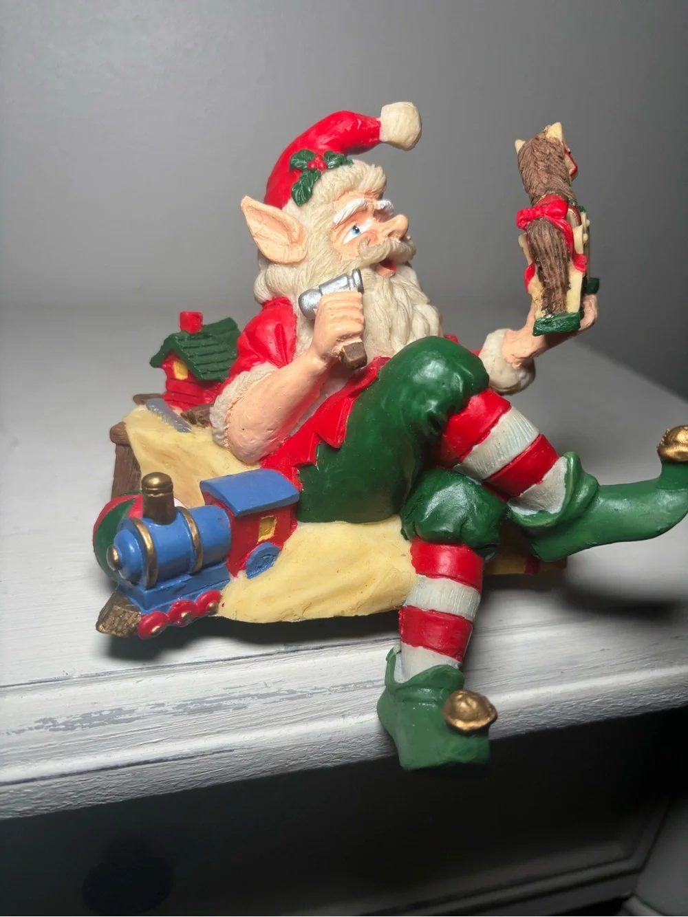 Vintage Christmas Stocking Holder